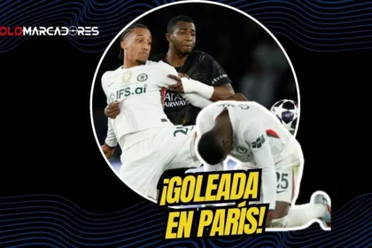 El PSG de Willian Pacho goleó 5-2 al Chelsea de Moisés Caicedo en la ida de octavos de Champions. Kvaratskhelia brilló con doblete en un partidazo.