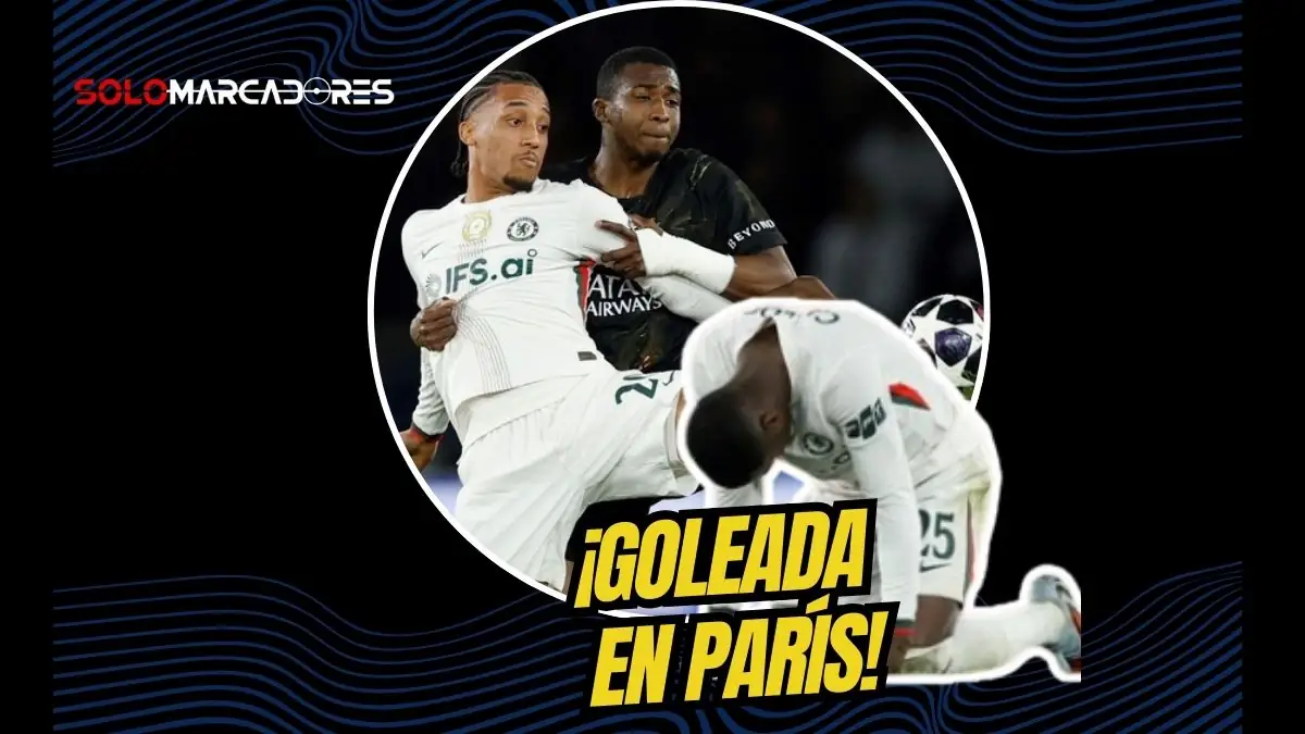 El PSG de Willian Pacho goleó 5-2 al Chelsea de Moisés Caicedo en la ida de octavos de Champions. Kvaratskhelia brilló con doblete en un partidazo.
