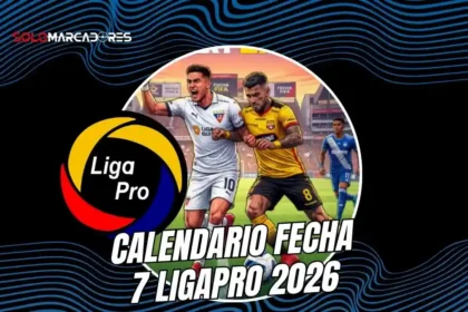 Consulta los días y horarios de la Fecha 7 de la LigaPro 2026. El torneo regresa con el clásico Liga de Quito vs Barcelona y el liderato de IDV.