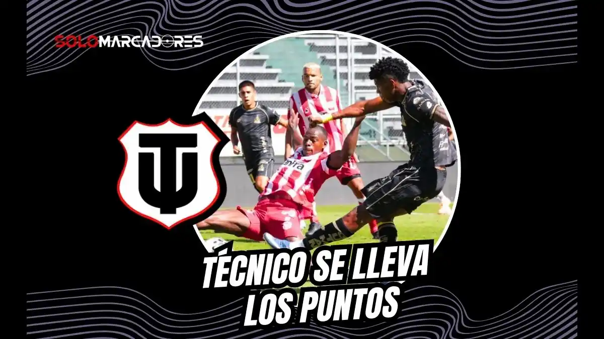 Técnico Universitario derrotó 1-0 a Aucas en el Gonzalo Pozo con gol de Matheo Castaño. El Rodillo Rojo sube al octavo puesto de la LigaPro Serie A.