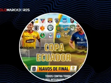 Se definieron los cruces de los 16avos de final de la Copa Ecuador.