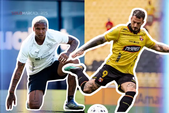 Deyverson y Darío Benedetto se enfrentan en el Liga de Quito vs Barcelona. Analizamos quién llega mejor y la racha que el brasileño busca romper.