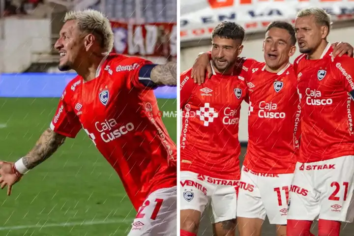Carlos Garcés: El 'Rey del Cusco' firma su séptimo rugido consecutivo 23 Carlos Garcés marca por séptimo partido consecutivo en la victoria 2-1 de Cienciano.