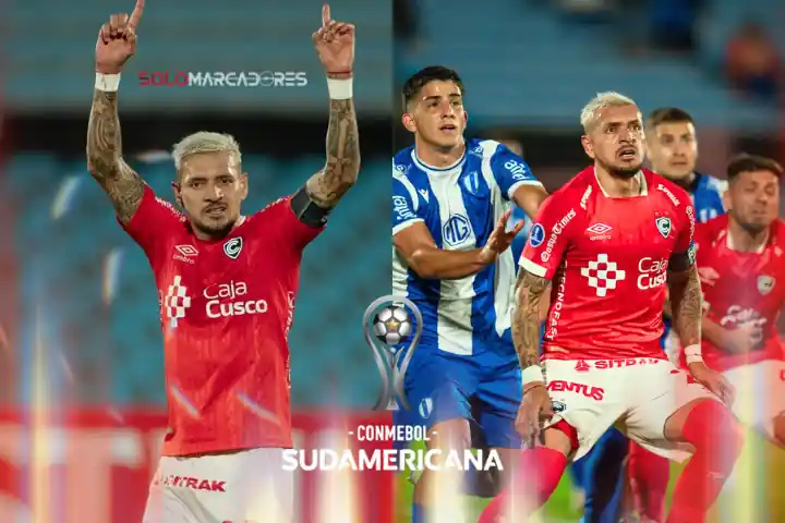 Con gol de Carlos Garcés a los 87', Cienciano igualó 1-1 ante Juventud en el Centenario por la Copa Sudamericana.