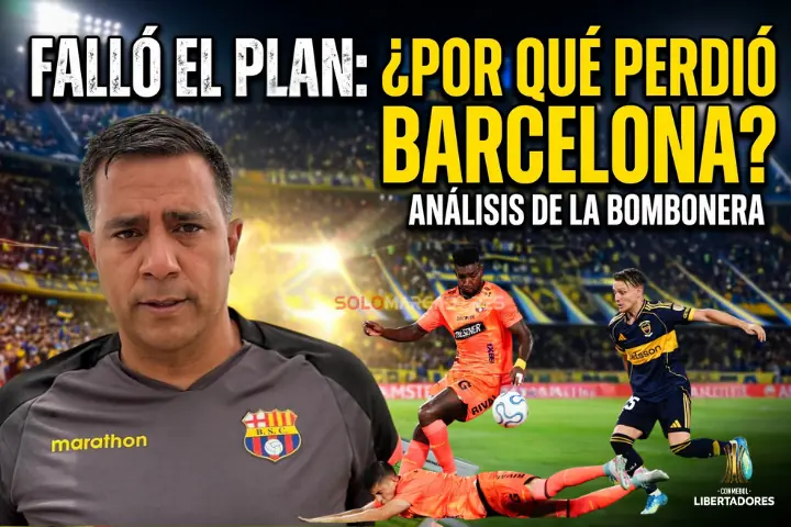 El riesgo que castigó a Barcelona SC en La Bombonera 23 César Farías analizó la derrota de Barcelona SC ante Boca Juniors en La Bombonera. El DT asumió la responsabilidad por los cambios tácticos fallidos.