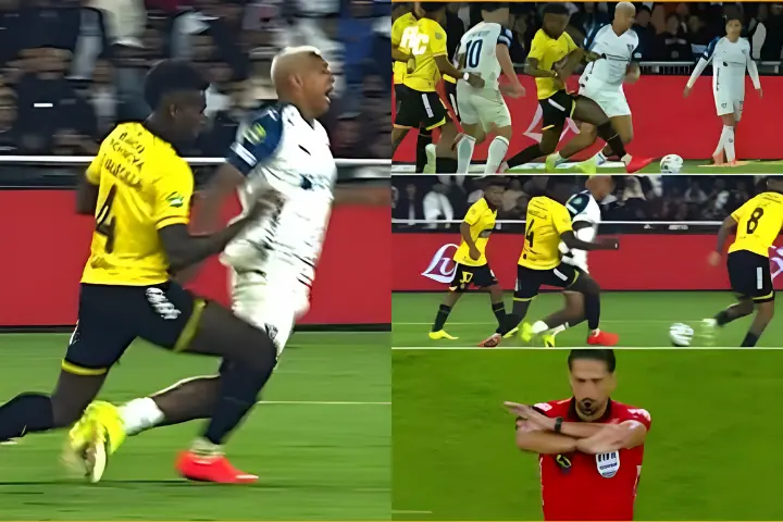 La verdad tras el polémico penal de Deyverson: FEF libera audios del VAR 1 La FEF reveló los audios del VAR del LDU vs BSC. Descubre por qué se anuló el penal de Deyverson y se sancionó la simulación ante Vallecilla.