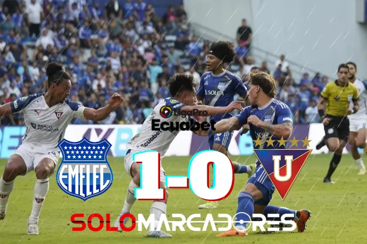 El Capwell dictó sentencia: Fragozo tumba a Liga en una noche de jerarquía 23 Con un golazo de Luis Fragozo al minuto 58, Emelec derrotó a LDU 1-0 en el Capwell.