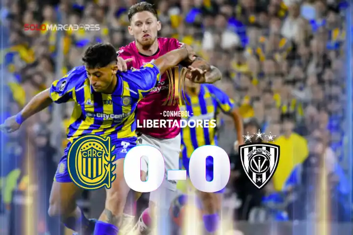 Independiente del Valle empató 0-0 ante Rosario Central tras la expulsión de Sornoza. Crónica del debut negriazul en el Grupo H de la Libertadores.