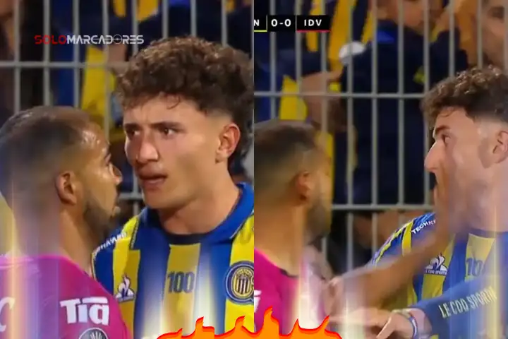 Junior Sornoza fue expulsado al minuto 60 tras un golpe innecesario. IDV se queda con diez hombres en un duelo clave de Copa Libertadores ante Rosario Central.