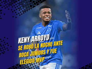 Keny Arroyo encendió la Libertadores y el fútbol ecuatoriano celebra
