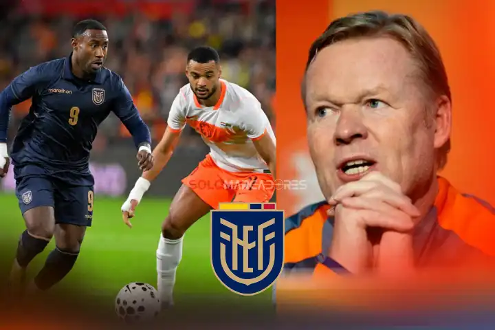 Ronald Koeman elogió a Ecuador tras el empate en Países Bajos: “Hemos jugado contra un gran equipo” 2 Ronald Koeman, DT de Países Bajos, elogió la solidez de la Selección de Ecuador tras el empate en Eindhoven. "Es un gran equipo", afirmó el estratega.