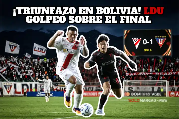 Liga de Quito derrotó 0-1 a Always Ready con gol de Gabriel Villamil al 90+4'. Un debut soñado para el Rey de Copas en la altitud de El Alto.