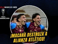 Macará vence a Alianza Atlético en Perú por la Copa Sudamericana con goles de Posse y Miranda. El Ídolo de Ambato lidera su grupo con autoridad.
