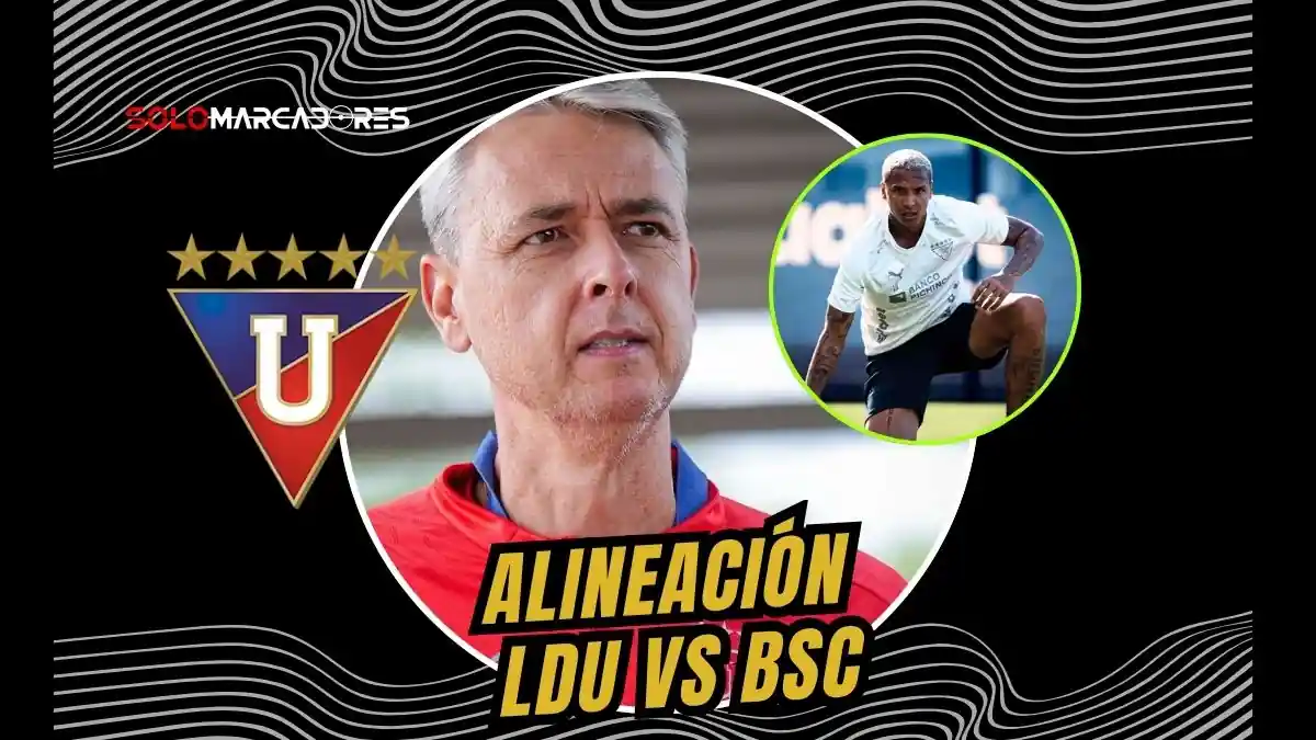 Conoce la alineación confirmada de Liga de Quito para recibir a Barcelona. Regresa Alexander Domínguez y el Choclo Quintero al equipo de Tiago Nunes.