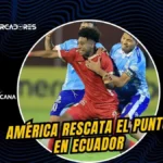 América de Cali igualó 1-1 ante Macará en Ambato por la Conmebol Sudamericana. Daniel Valencia anotó para los colombianos tras un autogol inicial.