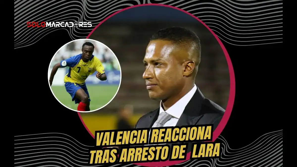 Antonio Valencia envió un mensaje de apoyo a Christian ‘Diablito’ Lara tras su detención en Quito.