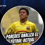 Armando Paredes y su dardo al fútbol moderno: "Hoy juegan como robots" 3 Armando Paredes arremete contra el fútbol moderno y la falta de creativos. "Hoy juegan como robots", afirmó el exvolante en entrevista con Diego Arcos.
