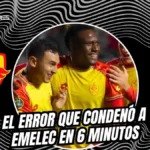 Aucas venció a Emelec y agravó la crisis azul en la LigaPro 3 Aucas derrotó 2-0 a un Emelec condicionado por la roja a Nápoli. Los orientales suben al cuarto puesto y el equipo azul sigue en zona de descenso.