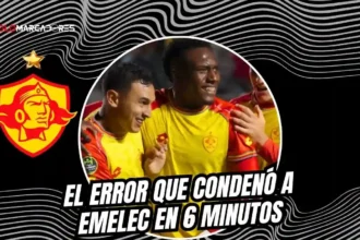 Aucas derrotó 2-0 a un Emelec condicionado por la roja a Nápoli. Los orientales suben al cuarto puesto y el equipo azul sigue en zona de descenso.