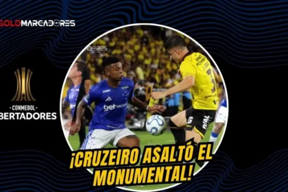 Barcelona SC debutó con derrota en la Libertadores 2026. Un gol de Matheus Pereira le dio el triunfo a Cruzeiro en el Monumental por el Grupo D.
