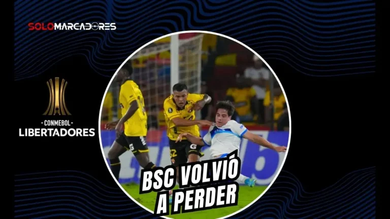 Barcelona SC volvió a perder en la Copa Libertadores ante Universidad Católica (1-2). El Ídolo queda con cero puntos y complica su futuro en el Grupo D.
