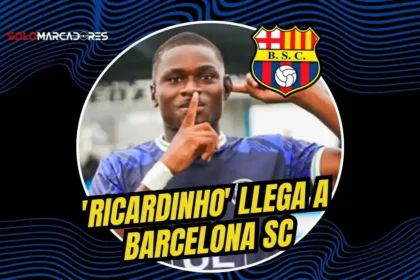 Barcelona SC anunció oficialmente a Klever 'Ricardinho' Caicedo como refuerzo. Firma por una temporada con opción a tres años más.