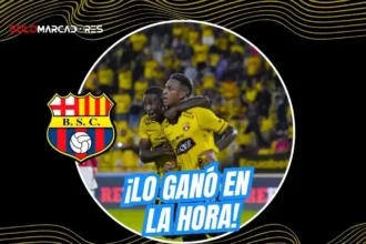 Barcelona SC derrotó 2-1 a Leones del Norte con un gol agónico de Jhonny Quiñónez al minuto 96.