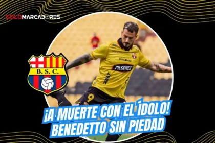 Darío Benedetto palpita el duelo de Barcelona SC ante Boca Juniors en La Bombonera. El 'Pipa' habla de sus sentimientos y su compromiso con el Ídolo.