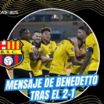 Darío Benedetto analiza la victoria de Barcelona SC ante Leones del Norte y lanza una firme promesa a la hinchada sobre el futuro en la Copa y LigaPro.