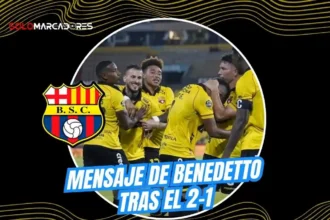 Darío Benedetto analiza la victoria de Barcelona SC ante Leones del Norte y lanza una firme promesa a la hinchada sobre el futuro en la Copa y LigaPro.