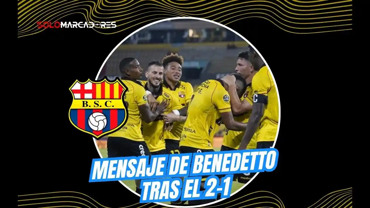 Darío Benedetto analiza la victoria de Barcelona SC ante Leones del Norte y lanza una firme promesa a la hinchada sobre el futuro en la Copa y LigaPro.