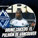 Bruno Caicedo fue protagonista en la MLS tras asistir a Brian White para el triunfo de Vancouver Whitecaps ante New York City FC.