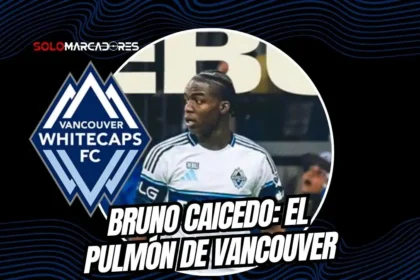 Bruno Caicedo fue protagonista en la MLS tras asistir a Brian White para el triunfo de Vancouver Whitecaps ante New York City FC.
