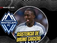 Bruno Caicedo fue clave en la victoria del Vancouver Whitecaps ante Colorado.