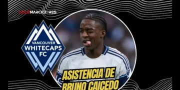 Bruno Caicedo fue clave en la victoria del Vancouver Whitecaps ante Colorado.