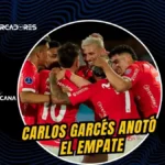 Con gol de Carlos Garcés a los 87', Cienciano igualó 1-1 ante Juventud en el Centenario por la Copa Sudamericana.