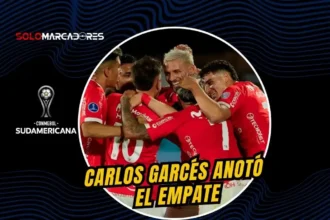 Con gol de Carlos Garcés a los 87', Cienciano igualó 1-1 ante Juventud en el Centenario por la Copa Sudamericana.