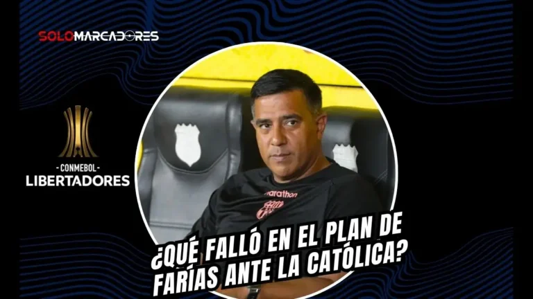 César Farías Barcelona SC analizó la derrota ante Universidad Católica. Autocrítica por el inicio del juego y defensa del 65% de posesión del balón.