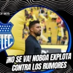 Cristhian Noboa confirma el respaldo total a Vicente Sánchez como DT de Emelec y desmiente rumores sobre la búsqueda de un nuevo entrenador para el club.