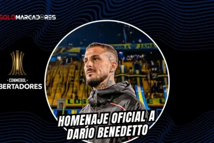 Darío Benedetto recibió un emotivo reconocimiento en La Bombonera antes del Boca vs. Barcelona SC.