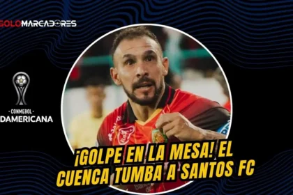 Deportivo Cuenca derrotó 1-0 a Santos FC con un autogol de Brazão en el debut del Grupo D de la Sudamericana.