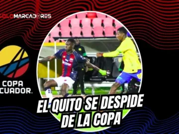 Deportivo Quito perdió 1-0 contra Gualaceo SC y quedó eliminado de la Copa Ecuador en el Atahualpa. Ángelo Mina anotó el gol de la clasificación.
