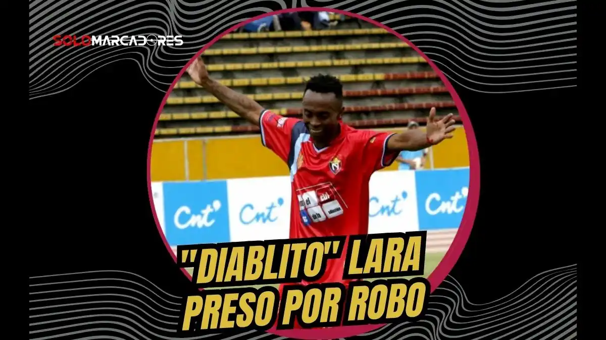 El exfutbolista Christian Lara fue detenido en el sur de Quito por presunto robo de celulares. Conoce