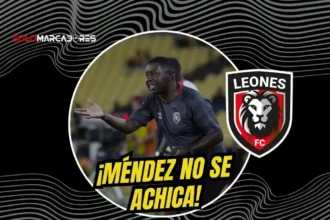 Édison Méndez analizó la caída de Leones del Norte ante Barcelona SC y destacó la mejoría futbolística de su equipo en la segunda etapa en el Monumental.