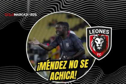 Édison Méndez analizó la caída de Leones del Norte ante Barcelona SC y destacó la mejoría futbolística de su equipo en la segunda etapa en el Monumental.