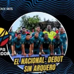 El Nacional debuta en Copa Ecuador con un defensa al arco y solo tres suplentes 4 El Nacional enfrentó al Dunamis 04 en Copa Ecuador con el defensa Wilder Estupiñán como arquero y solo 3 suplentes por falta de inscripción en FEF.
