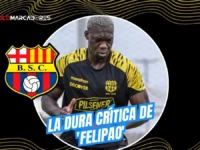 Felipe Caicedo lanzó una fuerte crítica a Barcelona SC tras su derrota en Libertadores, asegurando que el club necesita un "reseteo" para no fracasar.