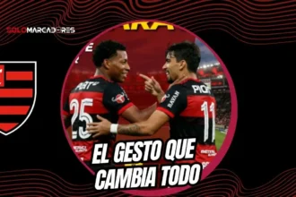 Gonzalo Plata volvió a jugar con Flamengo tras la polémica con Jardim. El ecuatoriano dio una asistencia a Paquetá en el 3-1 ante Santos.