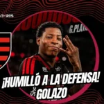 Gonzalo Plata firma un golazo espectacular tras una jugada individual en el triunfo del Flamengo ante Atlético Mineiro.