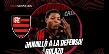 Gonzalo Plata firma un golazo espectacular tras una jugada individual en el triunfo del Flamengo ante Atlético Mineiro.